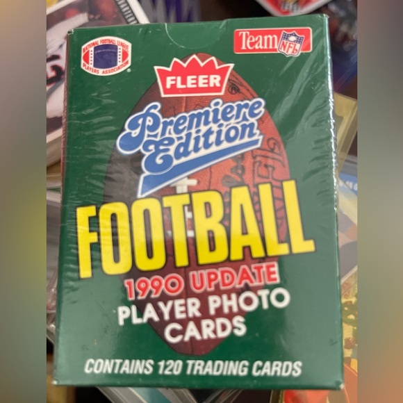 New Fleer Premiere Edition 1990 Update Football Cards Factory Sealed Set - Picture 8 of 9